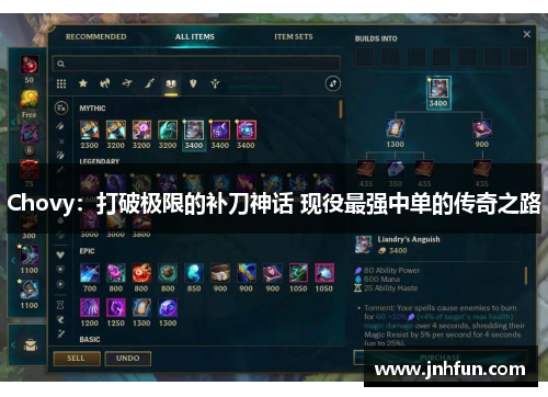 Chovy：打破极限的补刀神话 现役最强中单的传奇之路